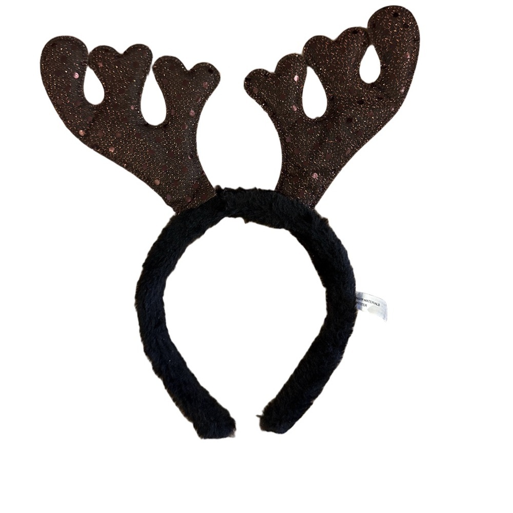Brown Reindeer Antler Headband
